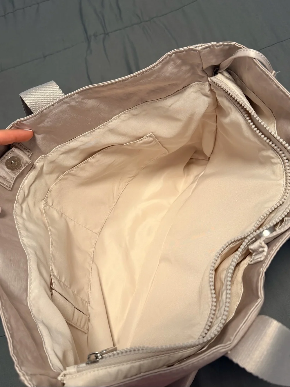 Kipling Light Pink Tote Laptop Bag